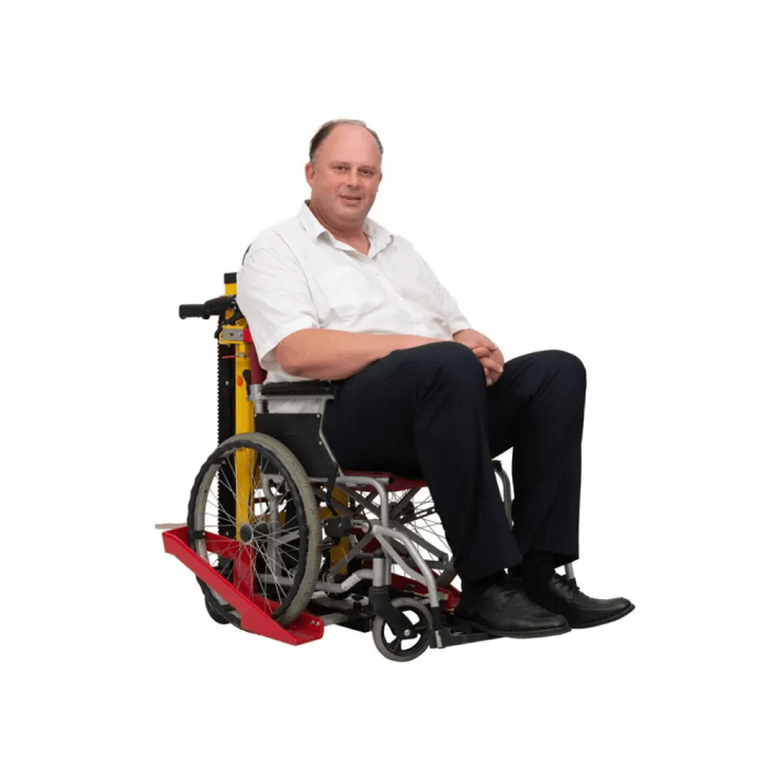 Сходовий електропідйомник для інвалідного візка MIRID 11С
