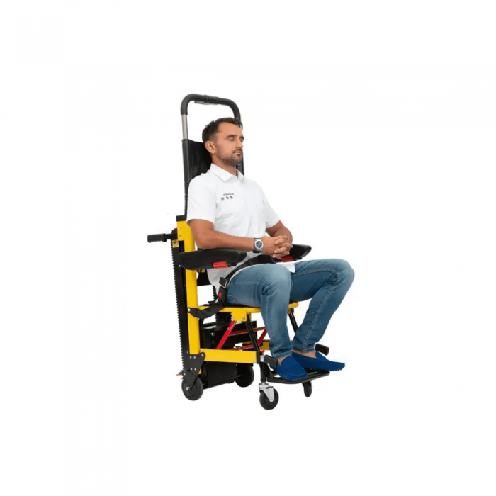 Сходовий электроподъемник для інвалідів MIRID ST003C mini (з вбудованим кріслом)