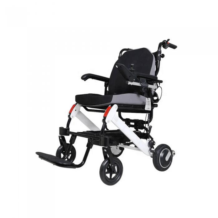 Складана електрична коляска для інвалідів MIRID D6033. Надміцний алюміній