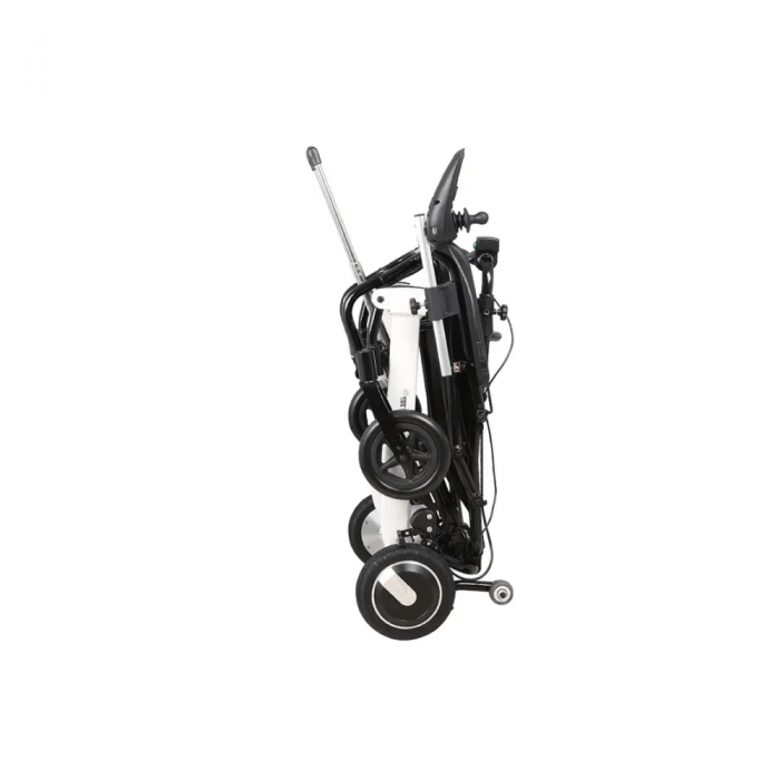 Складана електрична коляска для інвалідів MIRID D6033. Надміцний алюміній