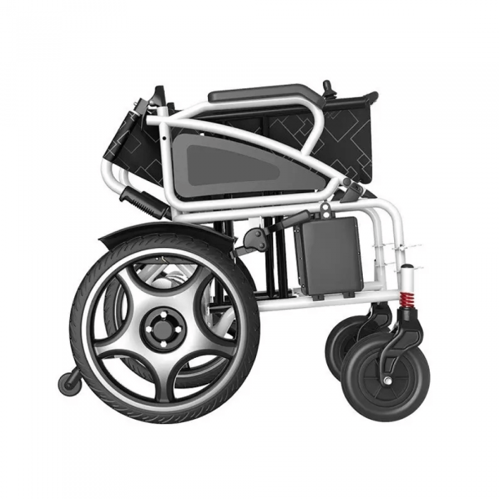 Складна електрична коляска для інвалідів MIRID D-801. Літієва батарея