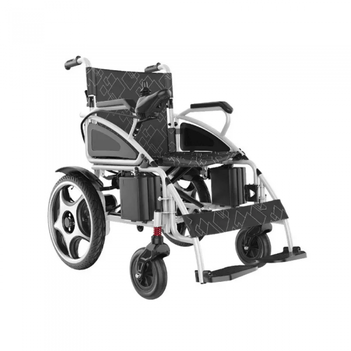 Складна електрична коляска для інвалідів MIRID D-801. Літієва батарея